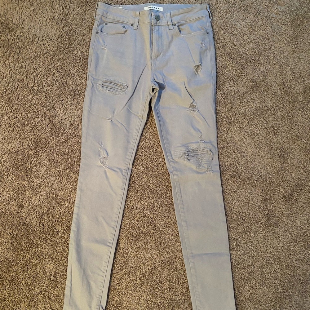 Pacsun Stacked Skinny Jeans 30x32